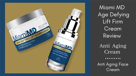 miami md age defying lift & firm cream reviews|MiamiMD Dark Spot Corrector & Age Defying Lift